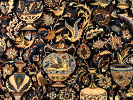 Kashmer met zijde 250x330 cm