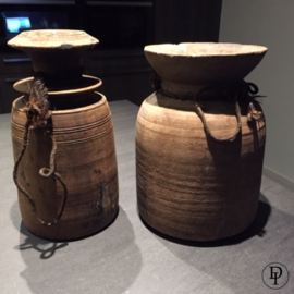 XL Nepalese Pot Kruik met aparte hals