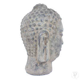 Stenen Boeddha hoofd (L)