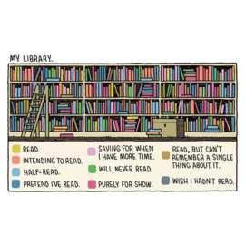 The Snooty Bookshop - Tom Gauld