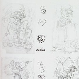 Pontiac Pornfolio of: The making of Sacred Pin-ups – Peter Pontiac