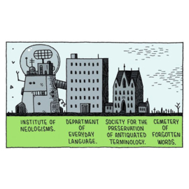 The Snooty Bookshop - Tom Gauld