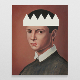 'Boy with white crown' - P. Colstee