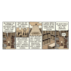 Revenge of the Librarians – Tom Gauld