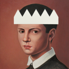 'Boy with white crown' - P. Colstee