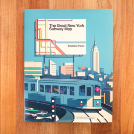 'The Great New York Subway Map' - Emiliano Ponzi
