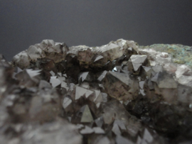 Amethist cluster smokey met bergkristal