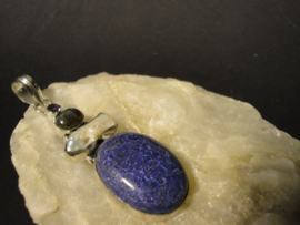 Hanger Zilver 925 met Lapis Lazuli