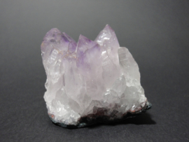Amethist cluster met Bergkristal