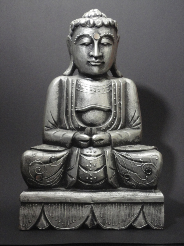 Indische Boeddha  hout