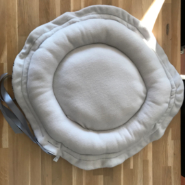 Mandje en/of kussen ster & maan & fleece doorsnede 40/65 cm
