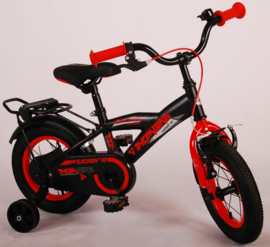 Volare Thombike Kinderfiets - Jongens - 12 inch - Zwart Rood