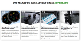 Berg Elite 430 Grey levels + SafetyNet DeLuxe