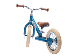 Trybike Steel vintage bleu 2 in 1 loopfiets