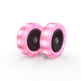 Berg Nexo wheels 120x40mm lights pink