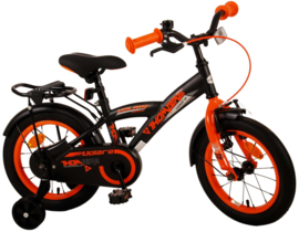 Volare Thombike Kinderfiets - Jongens - 12 inch - Zwart Oranje