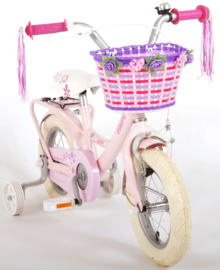 Volare Ashley Kinderfiets - Meisjes - 14 inch - Roze - 95% afgemonteerd