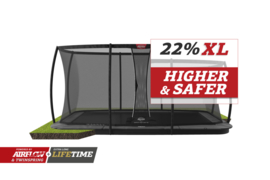 BERG Ultim Elite FlatGround 500x300cm + Safety Net DLX XL