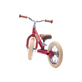 Trybike Steel vintage red 2 in 1 loopfiets