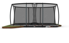 Berg Sports Ultim Pro bouncer flatground 5x5 met safetnet XL