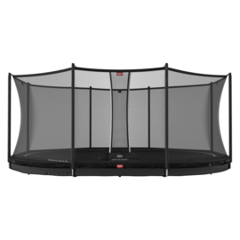 Berg Grand Favorit Black Inground + SafetyNet Comfort 520x345 cm