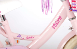 Volare Ashley Kinderfiets - Meisjes - 14 inch - Roze - 95% afgemonteerd