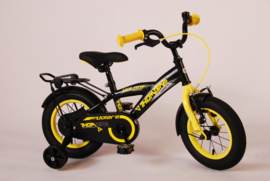 Volare Thombike Kinderfiets - Jongens - 12 inch - Zwart Geel