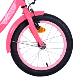 Volare Ashley Kinderfiets - Meisjes - 16 inch - Roze/Rood