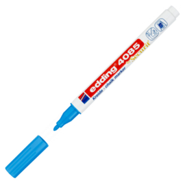 Edding 4085 Raam/krijtstift - rond 1-2 mm - Lichtblauw