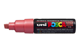 Uni Posca Paint Marker PC-8K - Metallic rood
