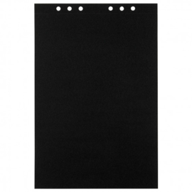 MyArtBook papier A4 - 20 vellen - 120 grams - Zwart tekenpapier
