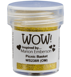 WOW embossing Glitter - Picnic Basket WS238R