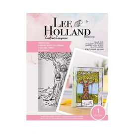 Crafter's Companion Lee Holland Clearstamp - Treehouse