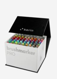 Karin Brushmarker PRO Mega Box - set van 60 kleuren + 3 blenders