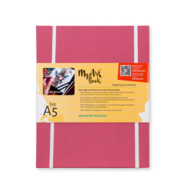 MyArtBook Kunstenaarsmap A5 -Roze