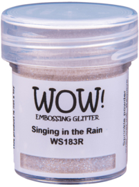WOW embossing Glitter - Singing in the Rain WS183R