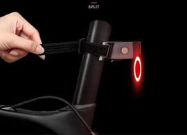 Fietslicht Achterlicht LED USB Oplaadbaar – Fel Rond Achterlicht – Herkenningslicht