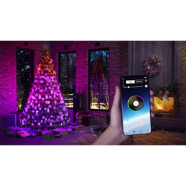 Interactieve Multi Colour Kerstverlichting  20m met 200 lamps -Slimme Kerstboomverlichting 20 Meter - RGB 16 Miljoen Kleuren