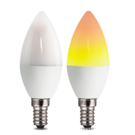 Ledlamp met Vlameffect 2 standen - Vuurvlam Lamp -LED Flame Bulb - Kaars Effect Led Vlam Lamp