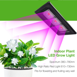 Groeilamp - Growlight LED  450 Watt  (extra rood voor bloei)