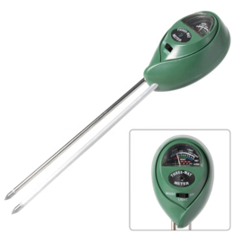 3 in 1 bodemtester, 3 in 1 grondmeter en bodem meter (pH, licht en vocht)