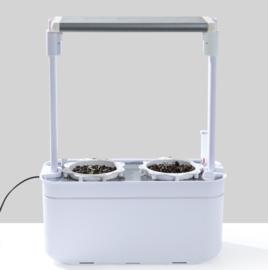 Plug & Grow - Smart Garden Medium 2 pots + Groeilicht - Hydroponic Systeem ACTIE!