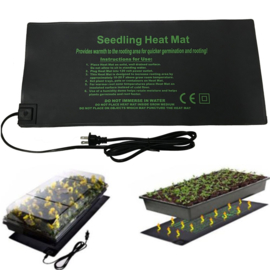 Warmtemat model M, Verwarmingsmat, Warmtekussen Dieren, Seedling Heatmat  51cm*52cm , Kweekmat met digitale Thermostaat