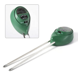 3 in 1 bodemtester, 3 in 1 grondmeter en bodem meter (pH, licht en vocht)