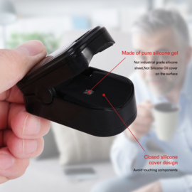 Pulsoxymeter - Zuurstofmeter - Oximeter -Pulsemeter - Saturatiemeter - Hartslagmeter