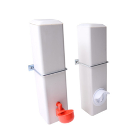Set  Watercontainer Drinksilo + Automatische  Voerapparaat Voersysteem - Voer en Waterdrink Systeem Pluimvee