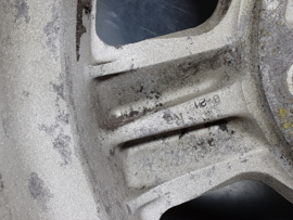 5 gaats Opel velg 6J x 14, ET49. (Ronal), fabrikant Lemmers.