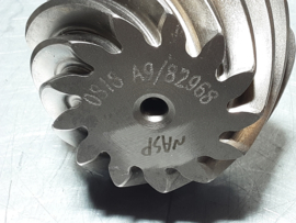Iveco achteras overbrenging 3,62 voor de Dana as (13/47).