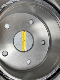 Brake disc Opel Commodore/Manta/Ascona, ventilated, 5x120, hub hole 57mm