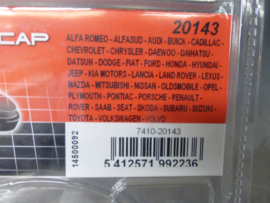 Tankdop Alfasud, Audi, Buick, Cadillac, Daihatsu, Plymouth, Lancia